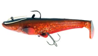 DAM EFFZETT Real Life Catfish Paddle Tail 25cm 220gr Brown