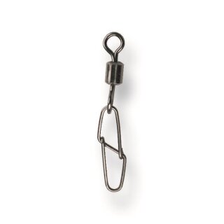 Spro Rollingwirbel schwarz Diagonalkarabiner