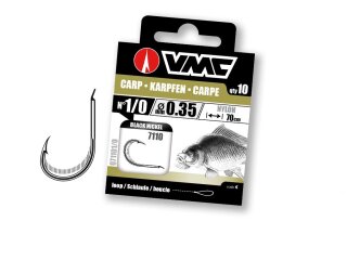 VMC Karpfenhaken gebunden 70cm