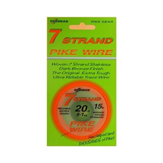 Drennan 7 Strand Pike Wire 15m