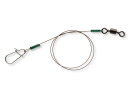 Daiwa Tournament Stahldraht mit Wirbel und Schlaufe 20cm...