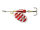 Cormoran Bullet Longcast silber/rote Streifen