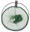 Kescher BB45cm oval inkl Netz 40/40 MW 20mm...