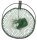Kescher BB45cm oval inkl Netz 40/40 MW 20mm pulverbeschichtet