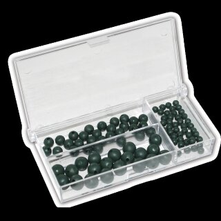 Behr Premium Gummiperlen Sortiment 100pcs transparent