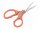 Mivardi Carp Braid Scissors orange