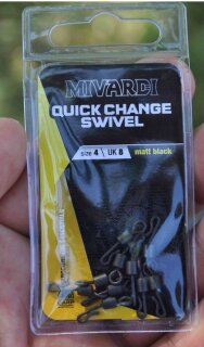 Mivardi Carp Quick Change Swivel size 4 10pcs.