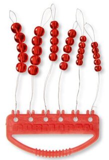 Cormoran Glasperlen Sortiment rot 30 pcs