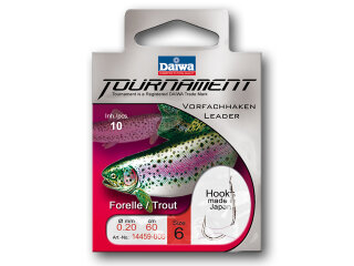 Daiwa TOURNAMENT Forellenhaken Gr. 6