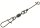 Spro Knotenlos Black Rolling Wirbel mit Fastlock Karabiner Gr.2