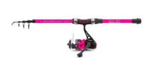 Sänger Newcomer II Combo Tele 1,60m 8-20g Pink