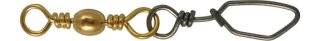 Spro Tonnenwirbel mit Norwegen Karabiner Gr.6