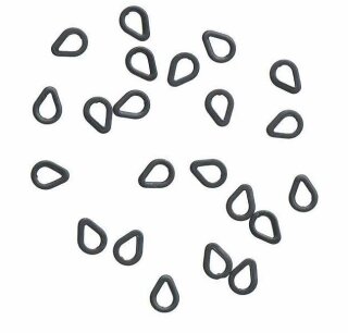 Mivardi Tear Drop Rings