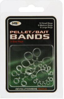 NGT Baitbands Pelletgummis 24 Stck