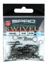 Spro Barrel Tönnchenwirbel schwarz 12