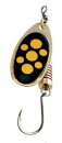 DAM EFFZETT Spinner Einfachhaken 6g Blacky