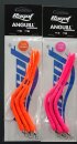 Ragot Anguill Gummimaks fluo orange Gr.6/0 3Stck.
