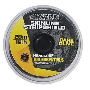 Mivardi Skinline Stripshield dark olive 15lb 20m