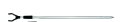 Rutenauflage Bankstick Aluminium mit Auflage U- förmig