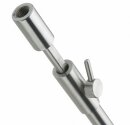 Bankstick Hardcore Edelstahl ausziehbar 80-145cm