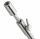Bankstick Hardcore Edelstahl ausziehbar 80-145cm