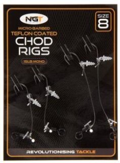 NGT Chod Rigs Mono 15lbs