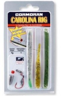 Carolina Rig Set m. 3 Ködern 7g Gr 1