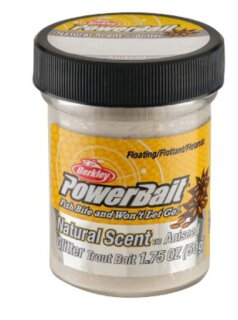 Berkley Power Bait Trout Bait white 50g