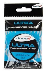 Climax Ultra Fluorocarbon Leader 10m
