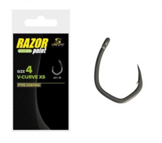 CarpSpirit H V-Curve XStrong Einzelhaken 10 Stck