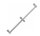 Buzzer Bars Edelstahl 30cm 3 Ruten