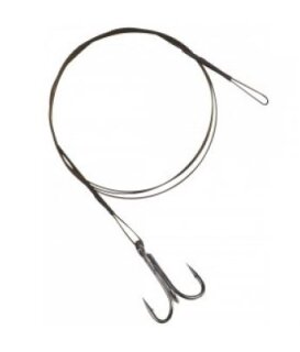 Behr NLC Edelstahlvorfach 1x19 mit Drilling 50cm