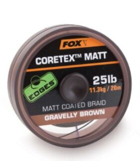 FOX Edges Coretex Matt coated Braid 20lb 20m 9,1kg