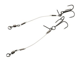 Single Stinger Fluo Carbon 60lbs Gr.2 2Stück