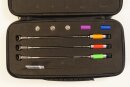 Mivardi Swing Arm MCX Edelstahl Multicolor Set (3tlg)