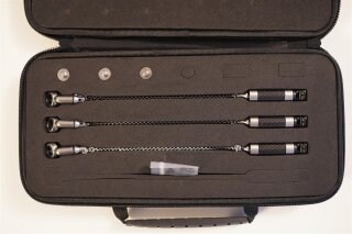 Mivardi Hänger MCX Edelstahl Carbon Design Set 3tlg