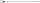Mivardi Rutenauflage Bankstick U-Auflage 60-100cm