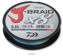 Daiwa J-Braid X8 300m multicolor