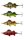 DAM EFFZETT Perch Spoon bleifrei 9cm36gr
