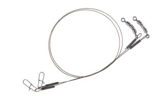 VMC Blackflex 1x7 Edelstahlvorfach 27cm 3Stck