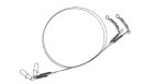 VMC Blackflex 1x7 Edelstahlvorfach 27cm 3Stck