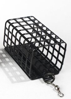 Futterkorb eckig offen bleifrei 44mm