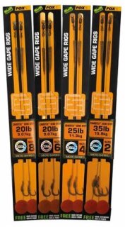 FOX EDGES Arma Point Wide Gape Rigs Camotex Semi Stiff