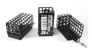 Futterkorb eckig geschlossen bleifrei 44mm 30g