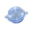 Wasserkugel rund mit Metallösen, transparent,...