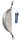 Kinetic Keel Sinker 350g Zinc Bleifrei