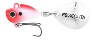 Spro Freestyle Scouta Jigspinner UV 6g 5,5cm Red Head