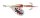 Cormoran Bullet Spinner silber -rote Punkte