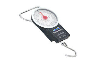 Federzugwaage bis 22kg, mit Maßband