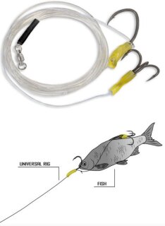 BlackCat Universal Rig 1,20mm 2m #8/0,#3/0